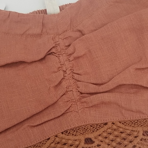 56. 🆕 Free People Dream Lover Crochet Trim Brami - Picture 6 of 7